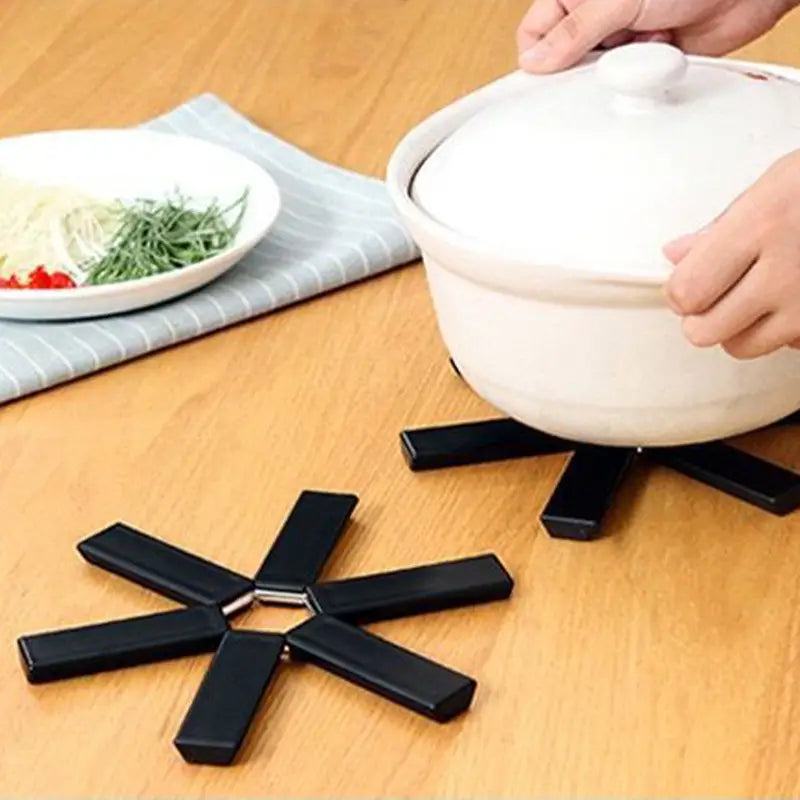 Creative Heat Resistant Folding Trivet Kitchen Tool