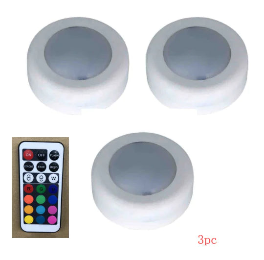 RGB LED Remote Control Night Light for Atmosphere